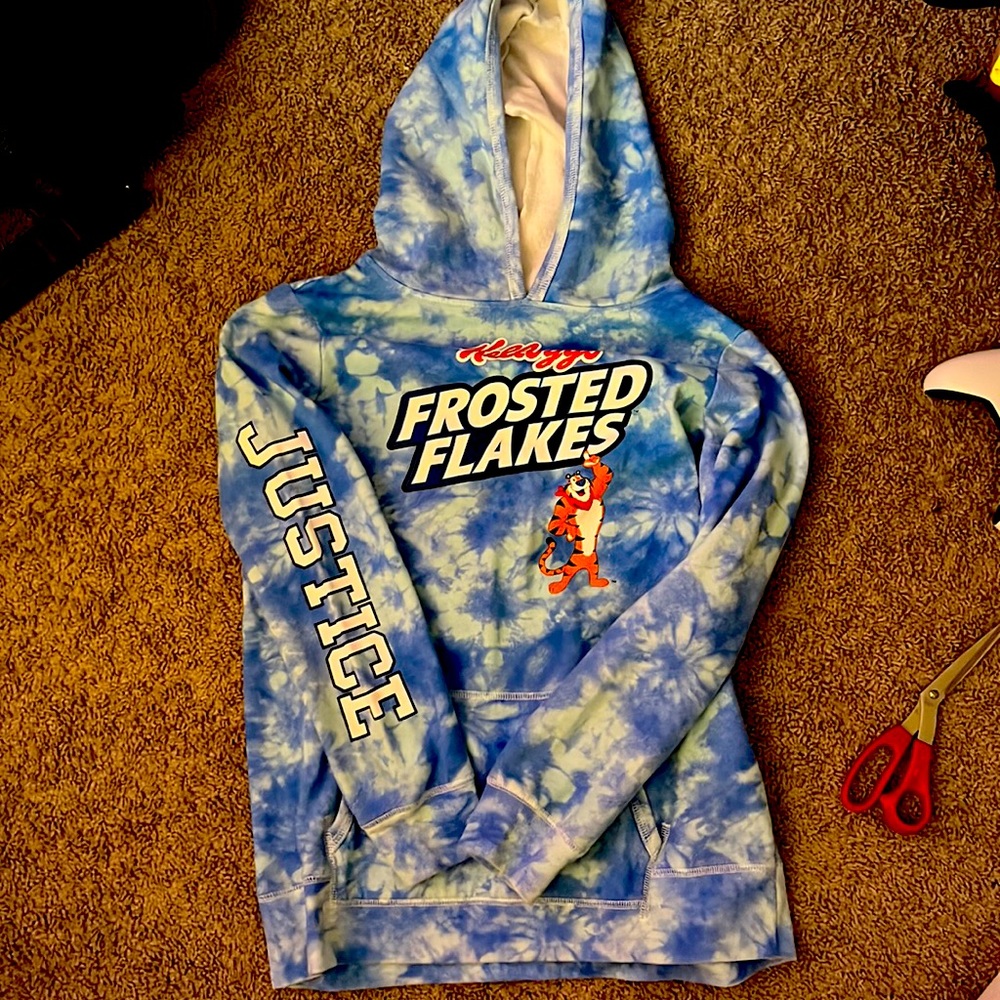Sweatshirt blue and light blue